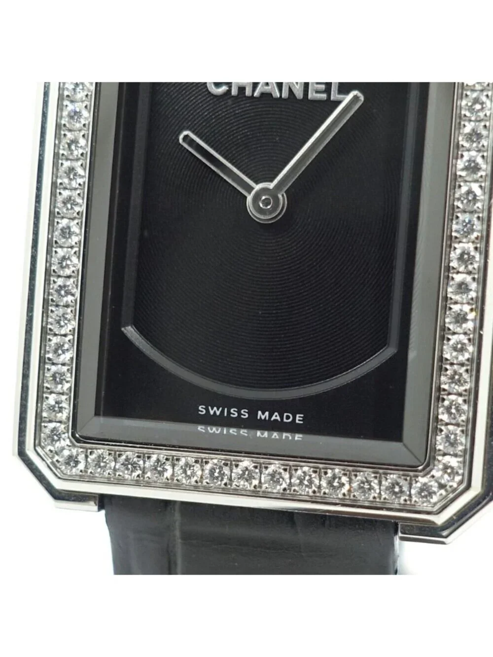 Chanel Watch SS Black Dial Quartz